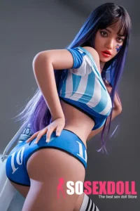 152cm 5ft Silicone Hyper Realistic C Cup Chubby Chests Soccer Baby Sex Doll M29 Head