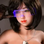 153cm 5ft TPE Spy Style Massive Bust Ample Figure Sex Doll 194 Head