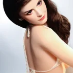 155cm 5ft1 Silicone Celebrity Woman Blonde Curls Fair Skin Sex Doll S10 Head