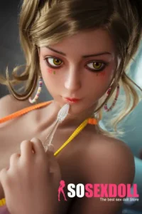 157cm 5ft2 Silicone Chubby Figure Colorful Lingerie Plump Ass Sex Doll S21 Head