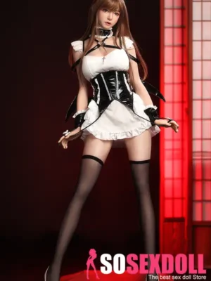 160cm 5ft2 Silicone Little Devil Anime Cosplay Long Hair Sex Doll M10 Head