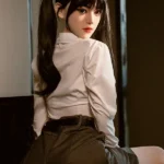 160cm 5ft2 Silicone Schoolgirl Look JK Suit Huge Boobs Sex Doll Design To Pleasure