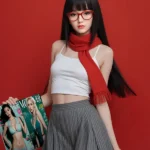 160cm 5ft2 TPE Asian Beauty Long Hair With Bangs Petite Breasts Lovely Skirt Sex Doll