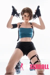 164cm 5ft4 Silicone Mature Woman Short Hair Perky Chests Sex Doll S12 Head