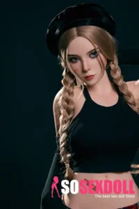 Silicone Blonde Big Butt Sex Doll Full Size Woman