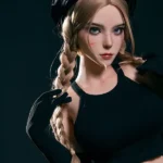 164cm 3ft4 Silicone Blonde Big Butt Sex Doll Full Size Woman