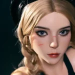 164cm 3ft4 Silicone Blonde Big Butt Sex Doll Full Size Woman