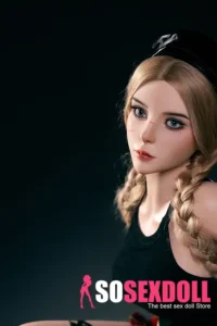 Silicone Blonde Big Butt Sex Doll Full Size Woman