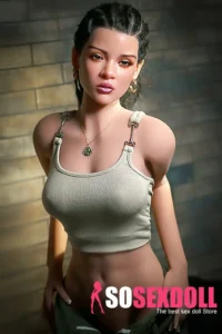 166cm 5ft4 Silicone Mature Woman Small Chests Sexy Underwear Sex Doll S13 Head