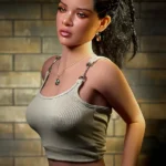 166cm 5ft4 Silicone Mature Woman Small Chests Sexy Underwear Sex Doll S13 Head