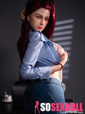 169cm 5ft5 Mwanamke Aliyekomaa Silicone Anakunja Matiti Makubwa Mdoli wa Ngono
