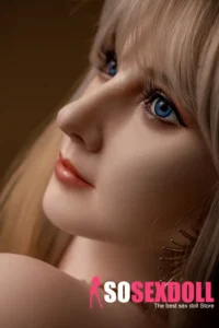 170cm 5ft6 Silicone Blonde Hair Chubby Boobs Sex Doll S11 Head In Stock(US Only)