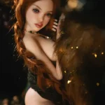 60cm 2ft Youthful Exotic Girl Double Ponytail Petite Figure Sex Doll