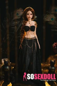 60cm 2ft Youthful Exotic Girl Double Ponytail Petite Figure Sex Doll