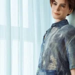 160cm 5ft3 Silicone Sex Boy Doll Short Hair With Tongue Head