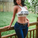 Realistic Celebrity Sex Doll With Tongue Head M22