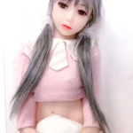 100cm 3ft2 TPE Flat Chest Petite Body Sex Doll 61 Head