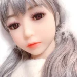 100cm 3ft2 TPE Flat Chest Petite Body Sex Doll 61 Head