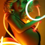 100cm 3ft3 TPE Blonde Curls Huge Chests Sex Doll In Stock(US Only)