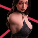 110cm 3ft6 Silicone Sexy Torso Chubby Chests Short Dress Sex Doll