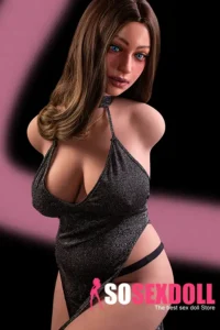 110cm 3ft6 Silicone Sexy Torso Chubby Chests Short Dress Sex Doll