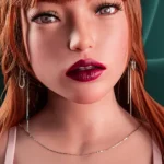 110cm 3ft6 Silicone Youthful Girl Blonde Hair Small Chests Sex Doll