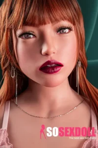110cm 3ft6 Silicone Youthful Girl Blonde Hair Small Chests Sex Doll