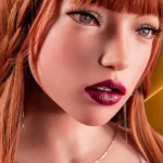 110cm 3ft6 Silicone Youthful Girl Blonde Hair Small Chests Sex Doll