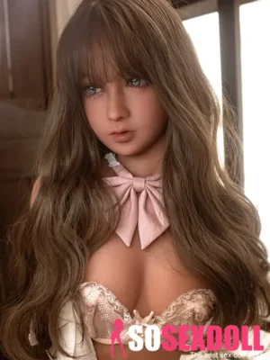 138cm 4ft5 TPE Small Breast Petite Body Sex Doll #27 Head in JK Sailor Uniform