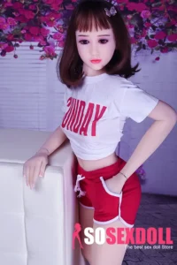 138cm 4ft5 TPE Baby Face Short Hair Sex Doll