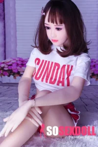 138cm 4ft5 TPE Baby Face Short Hair Sex Doll