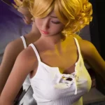 140cm 4ft6 TPE Blonde Hair Perky Chests Sex Doll In Stock(US Only)