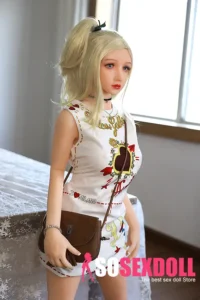 140cm 4ft6 TPE Cute Girl Stylish Dress Soft Skin Sex Doll In stock(US Only)