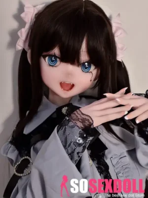 148cm 4ft9 Black Dress With Twin Tails Cute Sex Dolls Real Love Sex Dolls Sex Robots