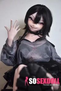 148cm 4ft9 Black Short Haired Cool Love Dolls Full Body Sex Toys