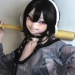 148cm 4ft9 Black Short Haired Cool Love Dolls Full Body Sex Toys