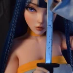 148cm 4ft9 Blue Haired Strapless Dress Sex Dolls High Quality Sex Dolls