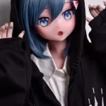 148cm 4ft9 Blue Short Haired Cute Love Dolls Female Sex Robots