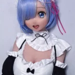 148cm 4ft9 Blue Short Haired Sweet Love Dolls Real Love Sex Dolls Sex Robots