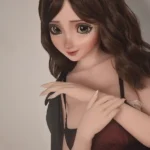 148cm 4ft9 Brown Curly Hair Seductive Sex Dolls Realistic Love Dolls Vagina Toys