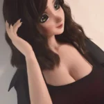 148cm 4ft9 Brown Curly Hair Seductive Sex Dolls Realistic Love Dolls Vagina Toys