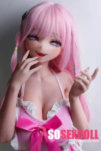 148cm 4ft9 Cute Sex Dolls With Pink Long Hair Adult Sex Toys