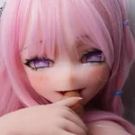 148cm 4ft9 Cute Sex Dolls With Pink Long Hair Adult Sex Toys