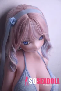148cm 4ft9 Cute Sex Dolls With Short Pink Hair Beautiful Sex Dolls Best Love Dolls