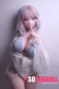 148cm 4ft9 Cute Sex Dolls With Short Pink Hair Beautiful Sex Dolls Best Love Dolls