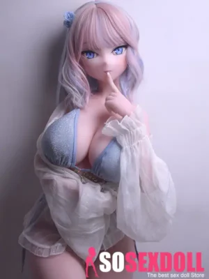 148cm 4ft9 Cute Sex Dolls With Short Pink Hair Beautiful Sex Dolls Best Love Dolls