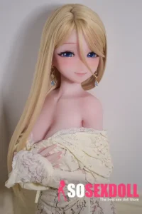 148cm 4ft9 Golden Straight Hair Gentle Love Dolls Full Body Sex Toys Game Lady Dolls