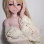 148cm 4ft9 Golden Straight Hair Gentle Love Dolls Full Body Sex Toys Game Lady Dolls