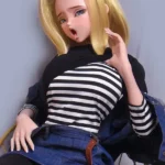 148cm 4ft9 Golden Straight Hair Sex Dolls Life Size Human Dolls Real Dolls