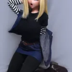 148cm 4ft9 Golden Straight Hair Sex Dolls Life Size Human Dolls Real Dolls